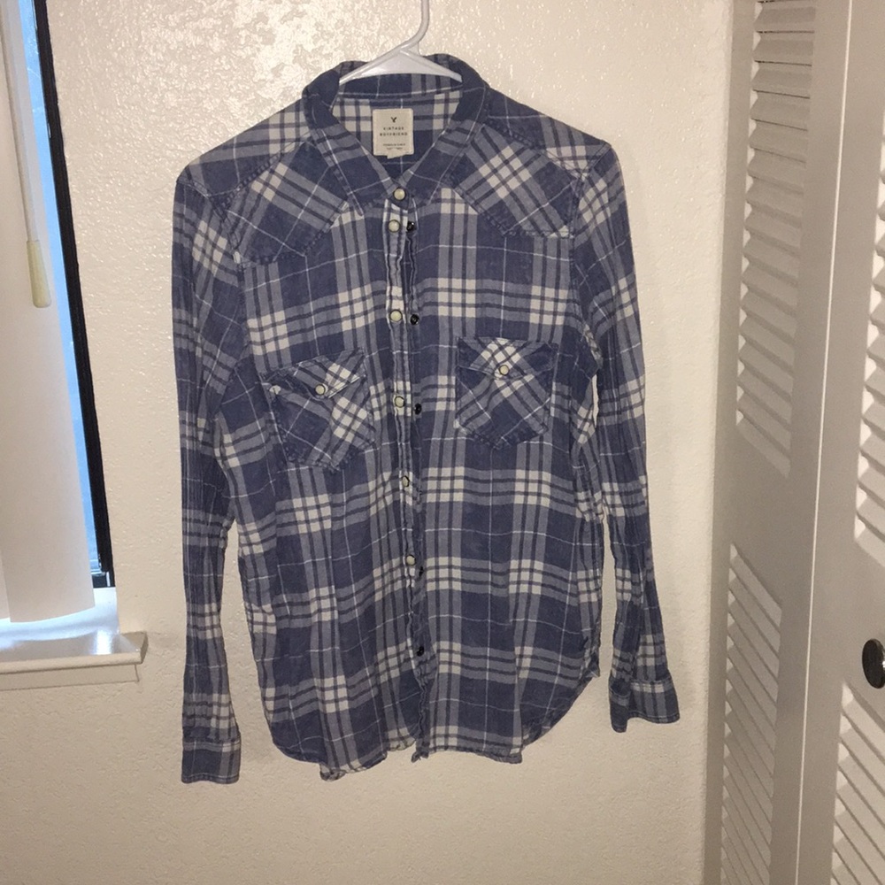 American Eagle Vintage Boyfriend button down